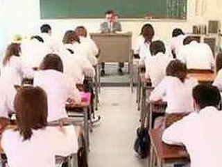 Sexplosion in Classroom: Wild Nippon Couple Fuck like there's no Tomorrow